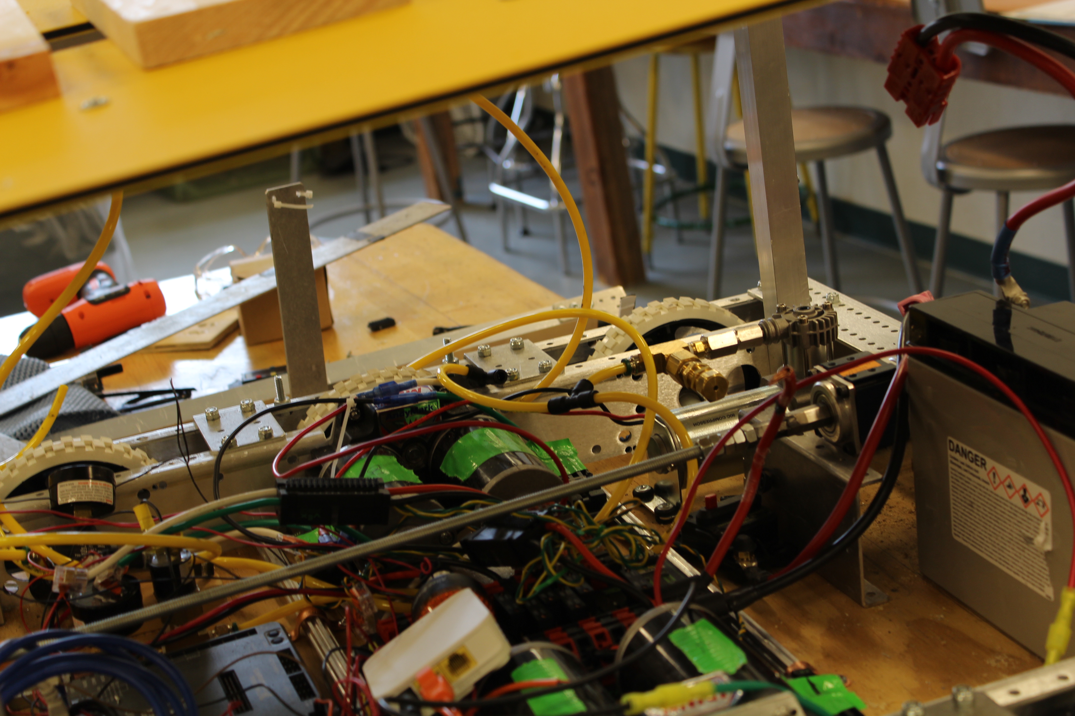 Photo Of The Inner Workings Of The Robot